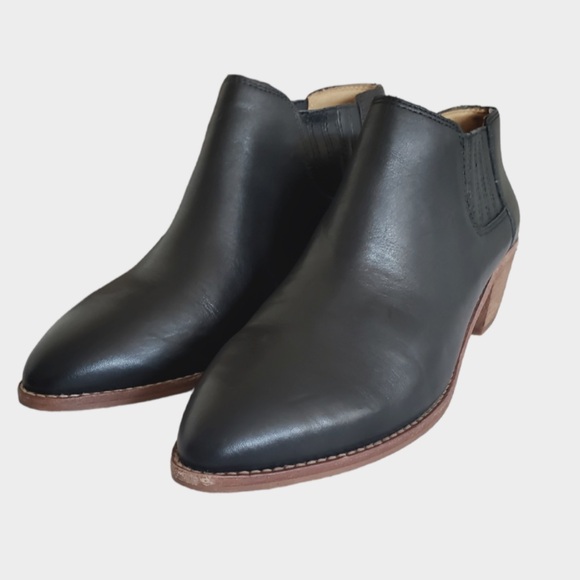 Madewell Charley leather Boots black size Charleyl leather boots - Main Image